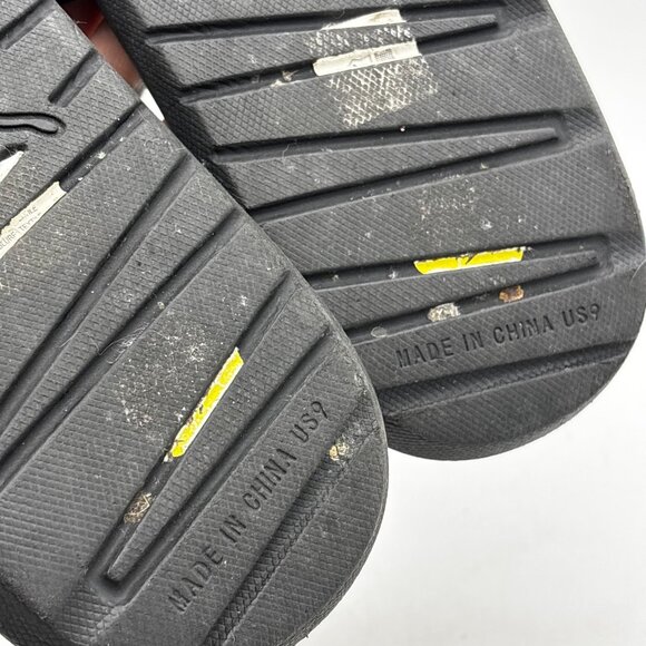 Puma Black Rose Gold Logo Slide Sandals Slip On Casual Comfort Womens Size 9 - Picture 5 of 5